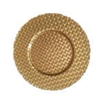 Wholesale Glass Charger Plate PZ-074
